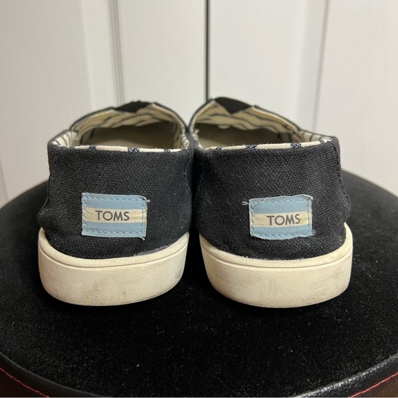 TOMS Mens Alpargata Cupsole - Black and white size 10 mens - Picture 7 of 11
